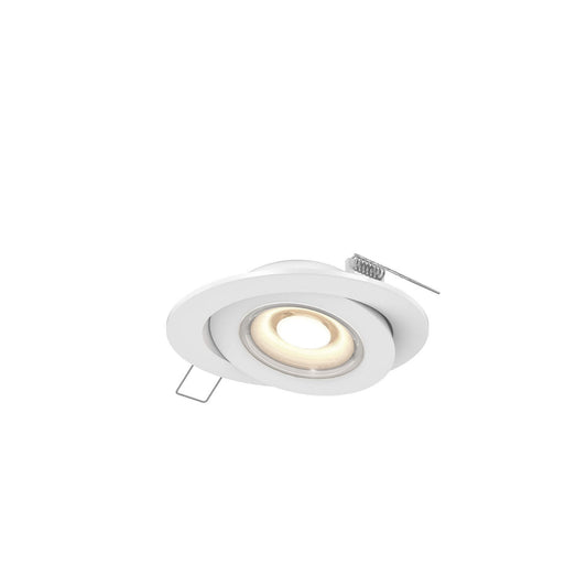 Pivot 4 Inch Flat Round Smart Gimbal Recessed