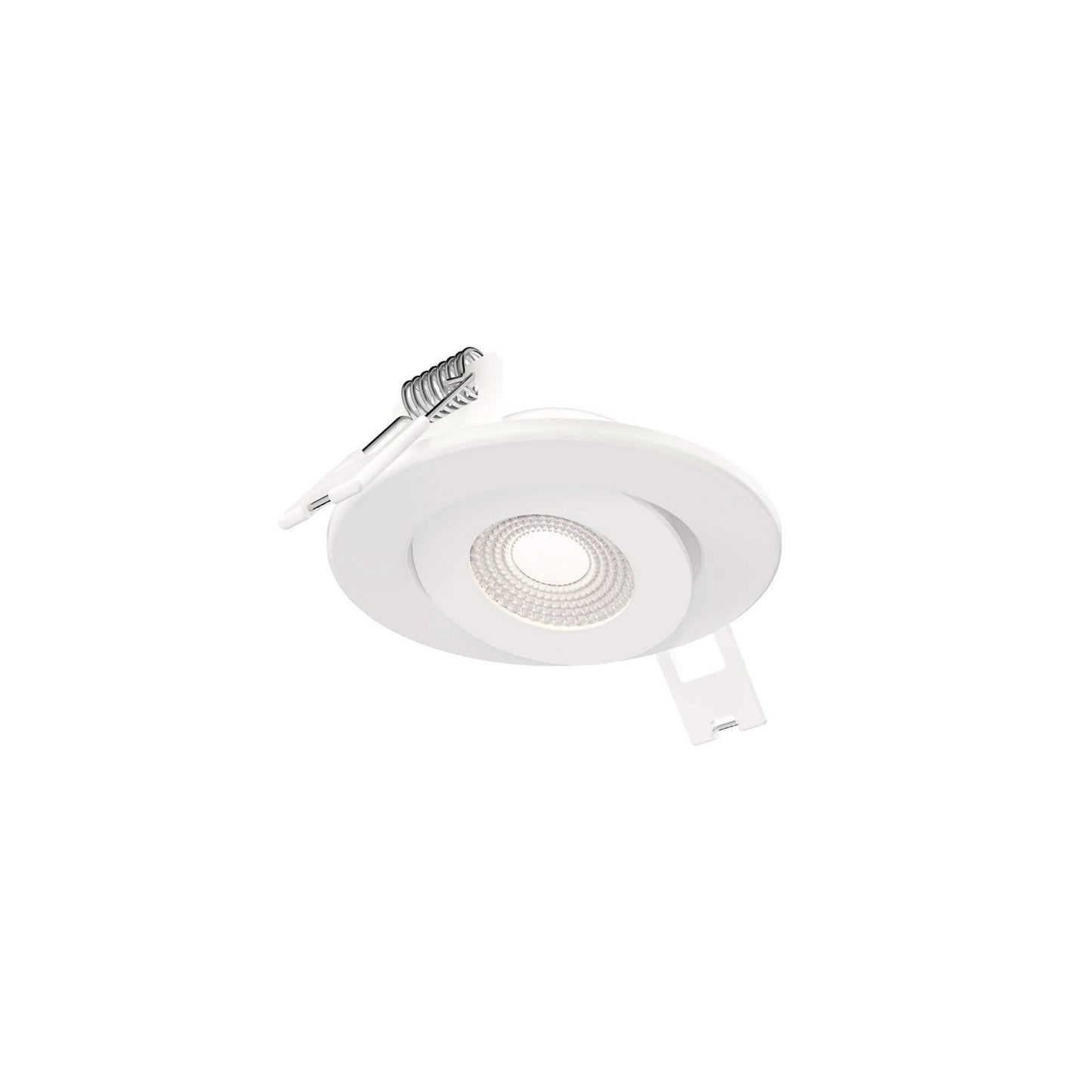 Pivot Round Color-Select Flat Gimbal Recessed Downlight