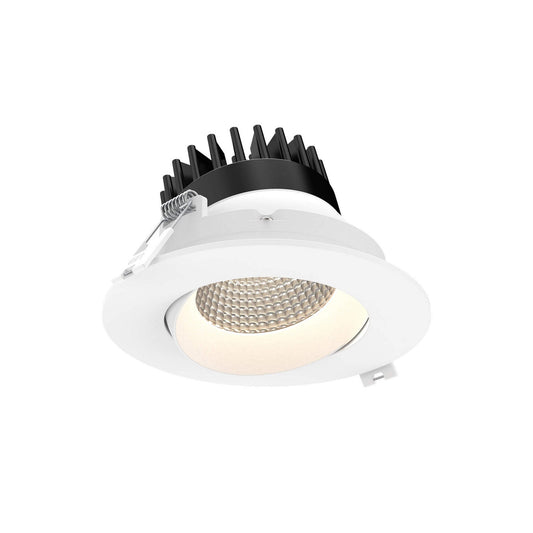 Revolve Round Regressed Gimbal Downlight