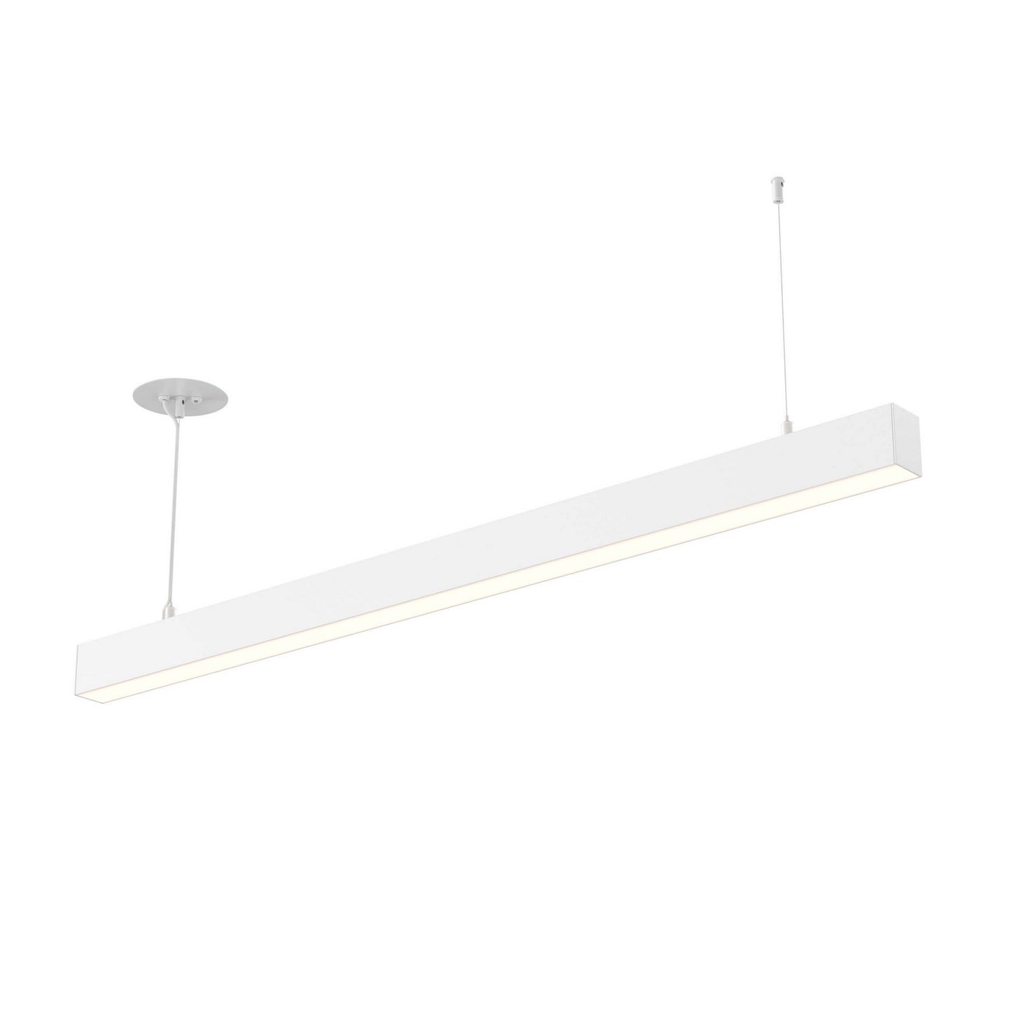 Boulevard Color-Select Linear Pendant with Aircraft Cables