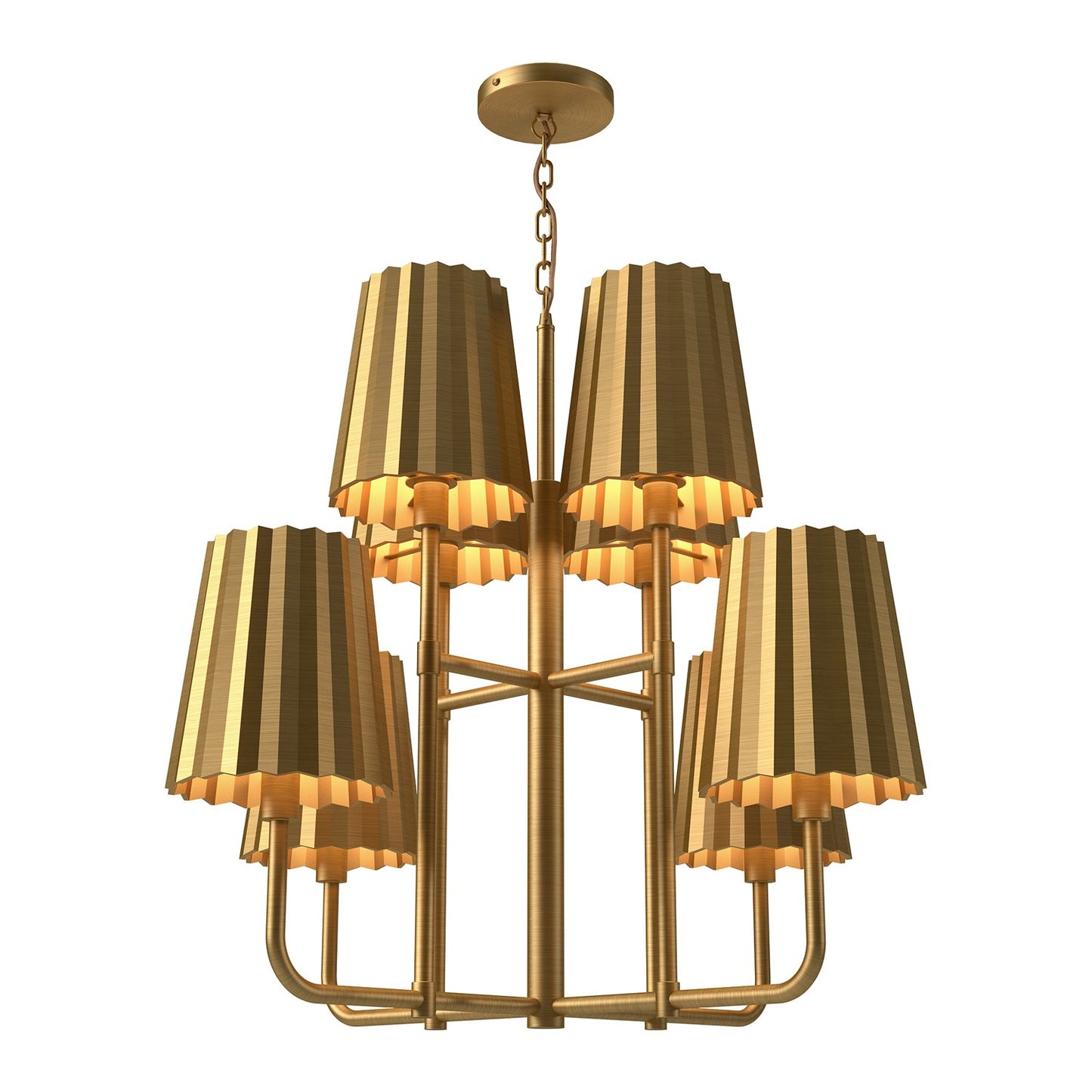 Plisse Chandelier