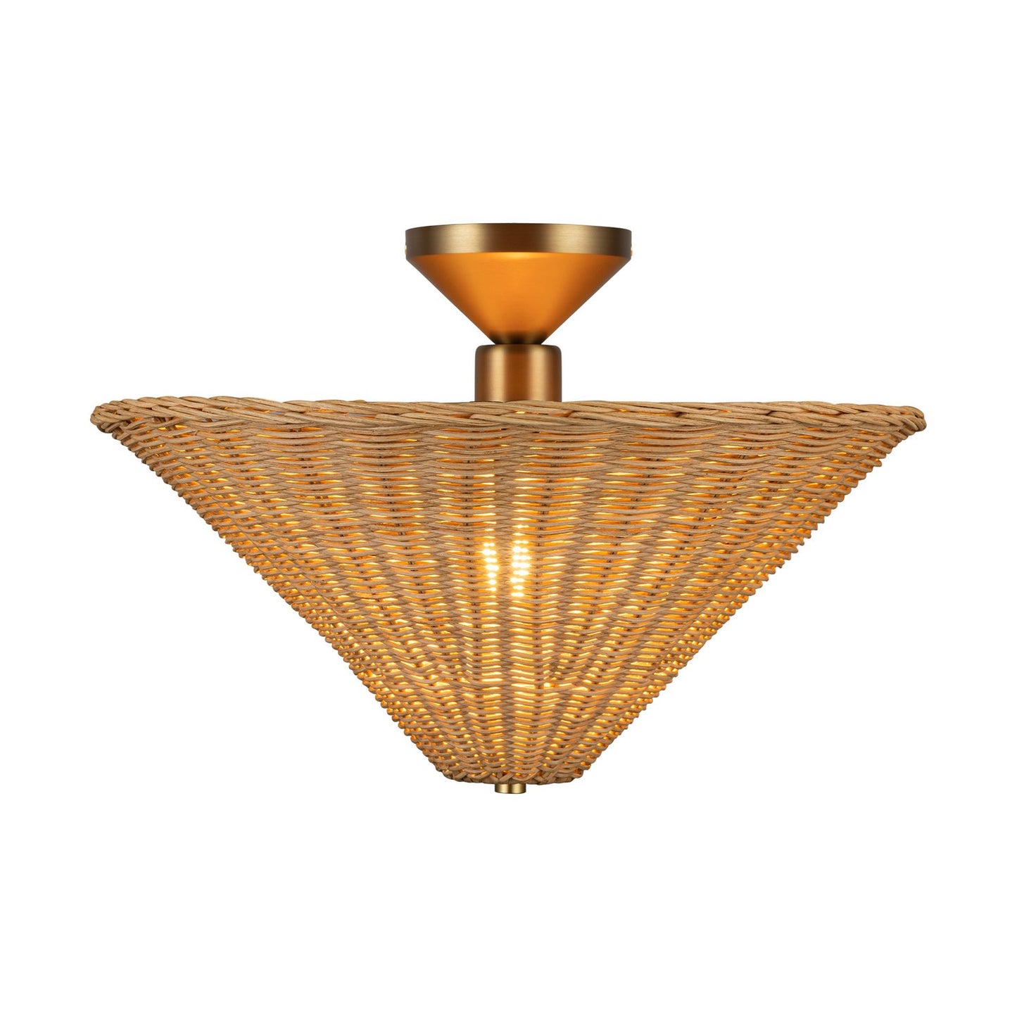 Bridgette One Light Semi-Flush Mount
