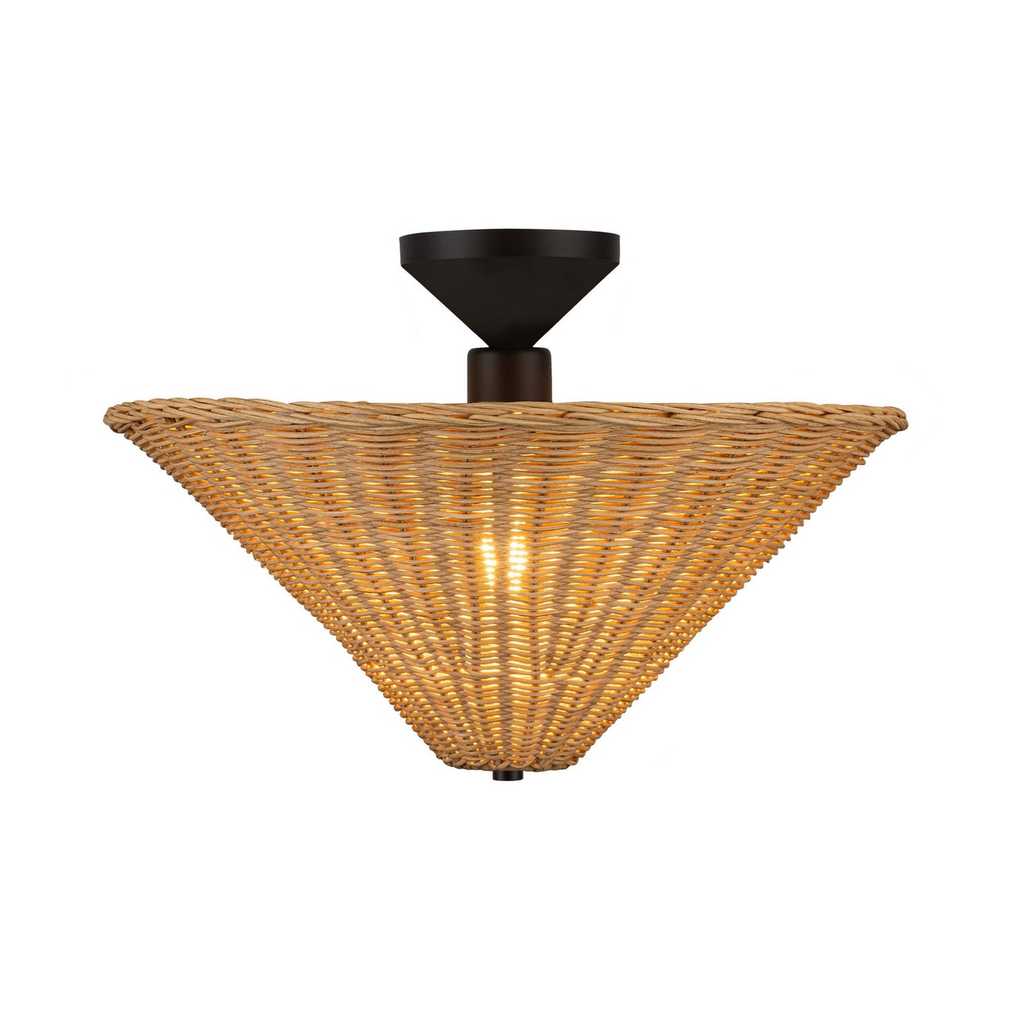 Bridgette One Light Semi-Flush Mount