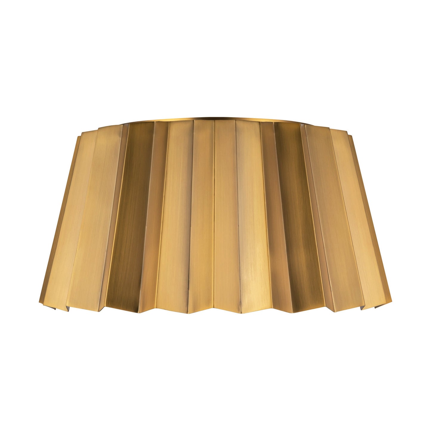 Plisse Two Light Flush Mount