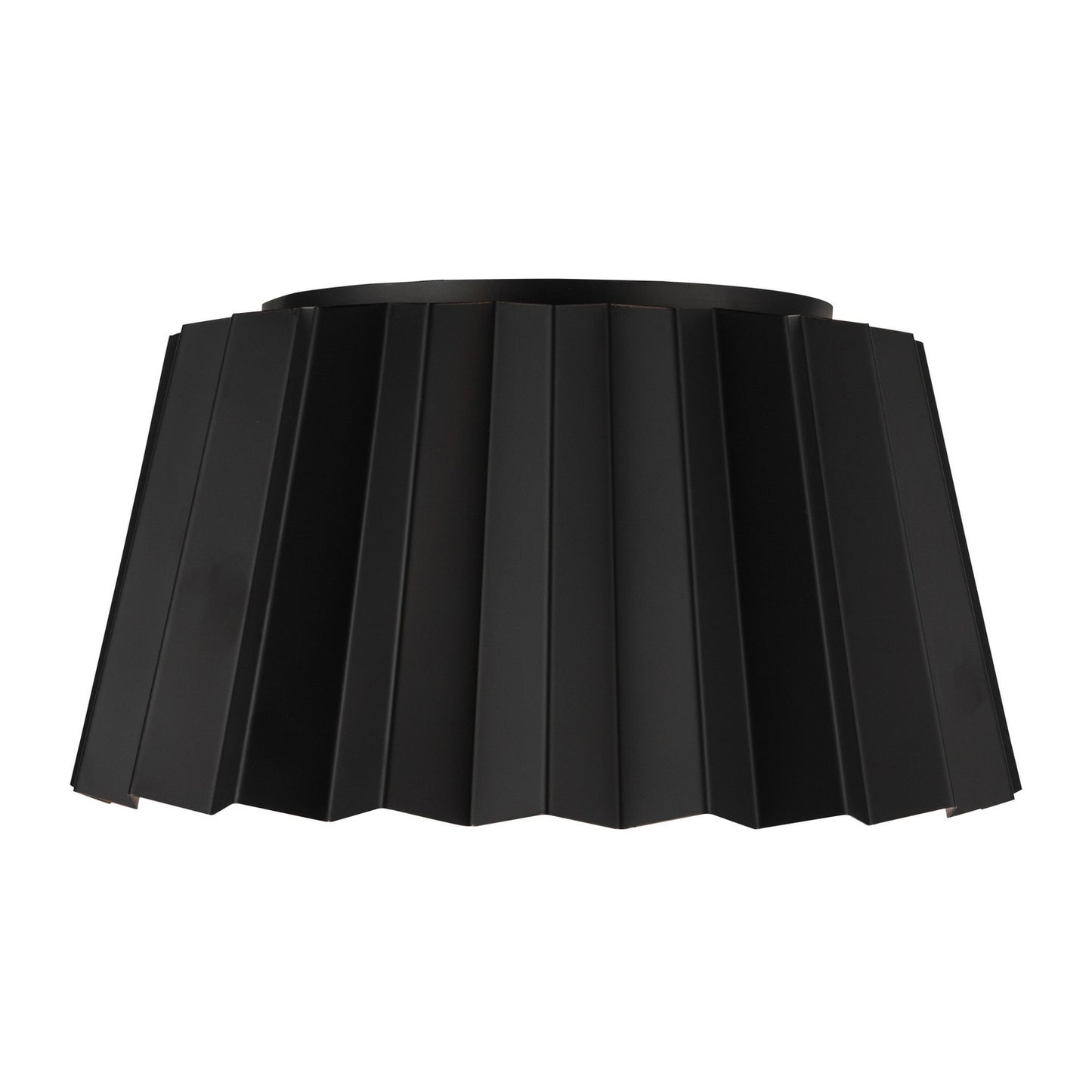 Plisse Two Light Flush Mount