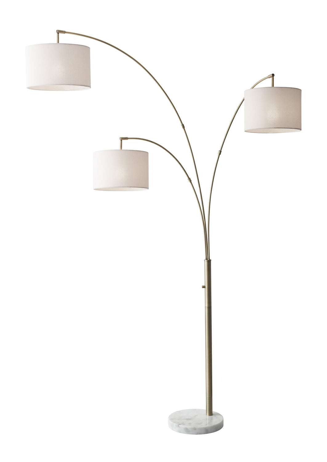 Bowery Three Arms Floor Lamp