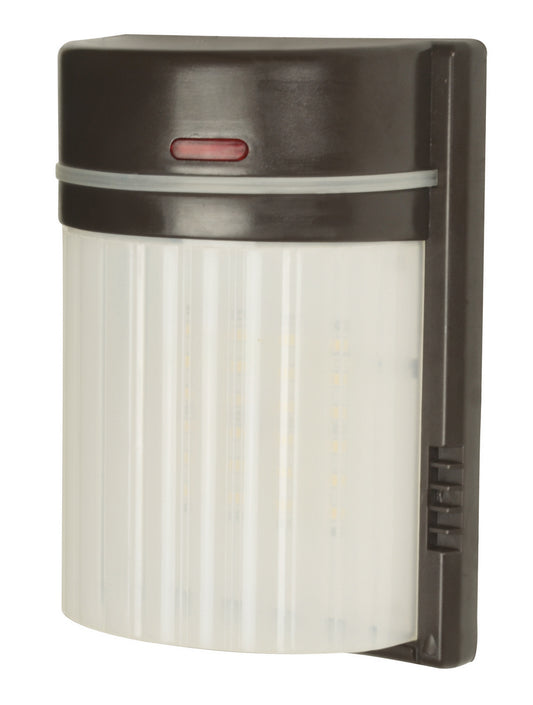 Outdoor Round Security Wall Light with Photocell