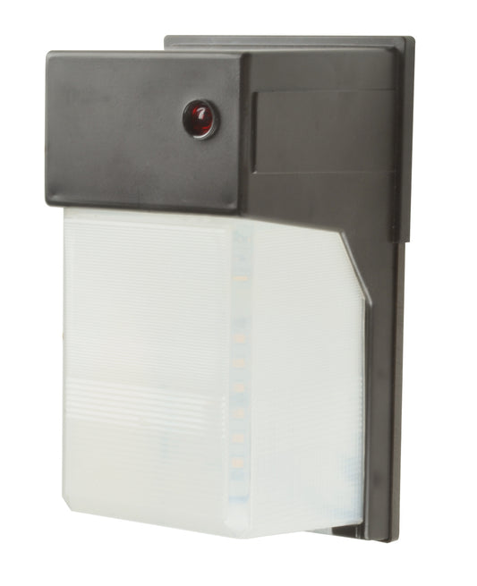 Outdoor Rectangular Security Wall Light with Photocell