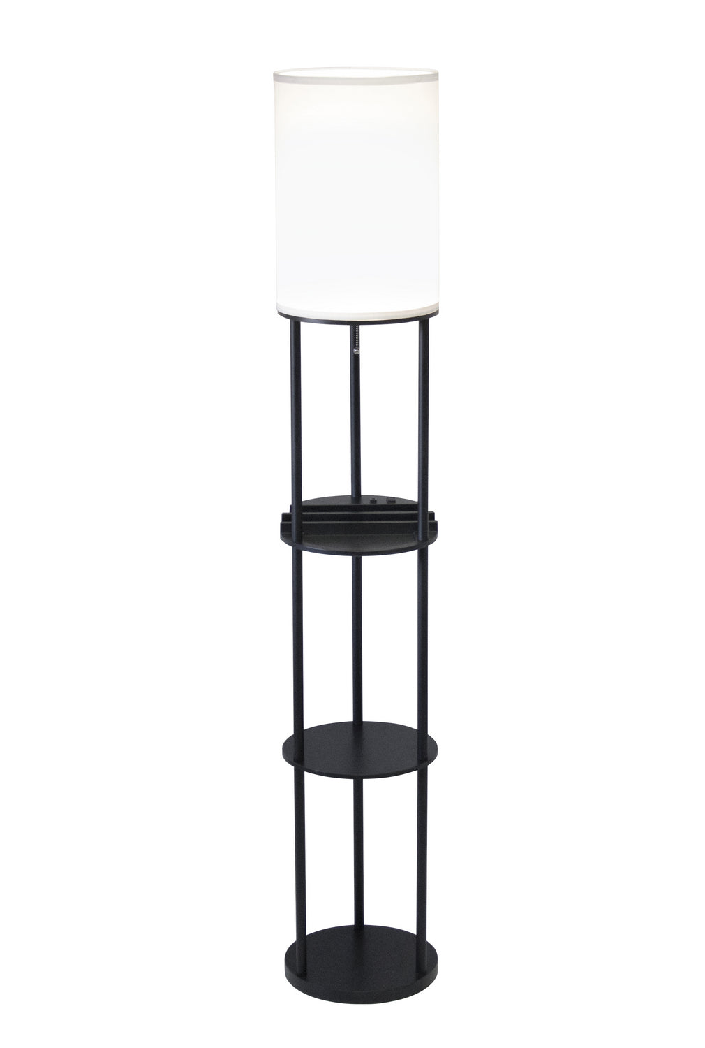 Charging Station Floor Lamp