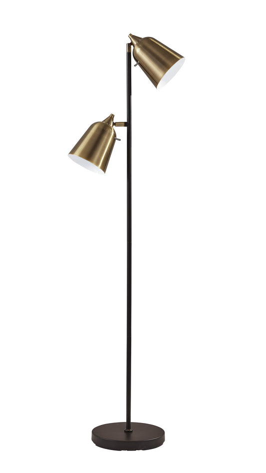 Malcolm Two Light Floor Lamp