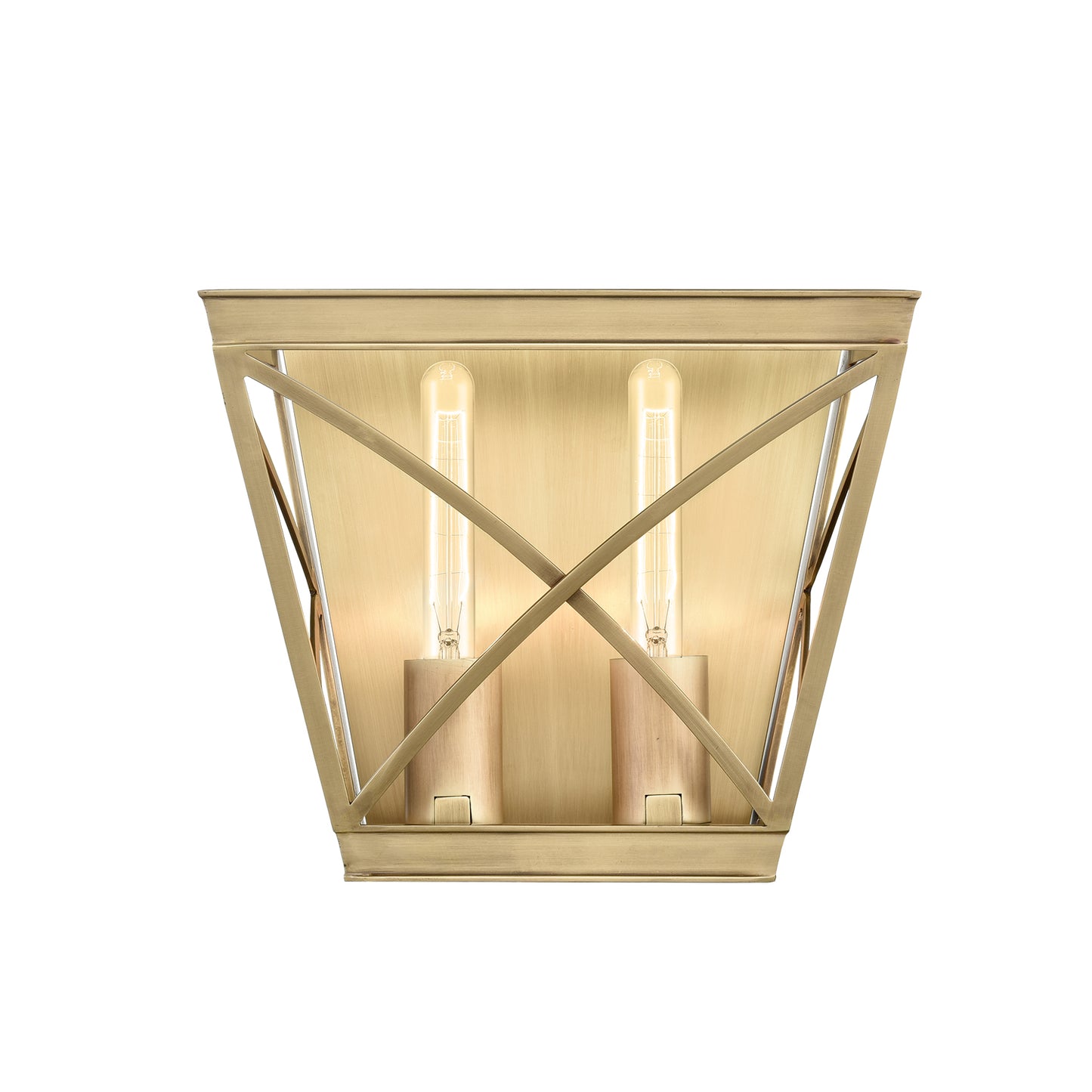 Lattice Two Light Bathroom Fixture
