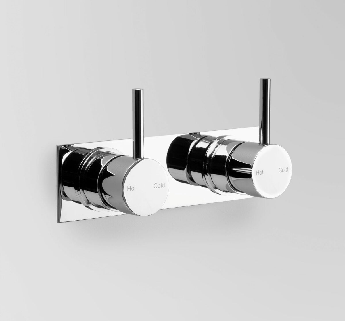 Astra Walker Icon Twin Mixers on Backplate - a69.48.v7