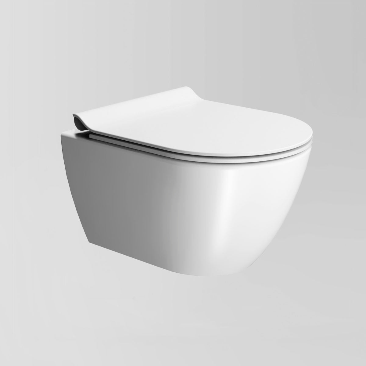 Astra Walker Pura Wall Mounted Swirlflush Toilet Pan with Slim Soft-Close Seat A94.67.02.99