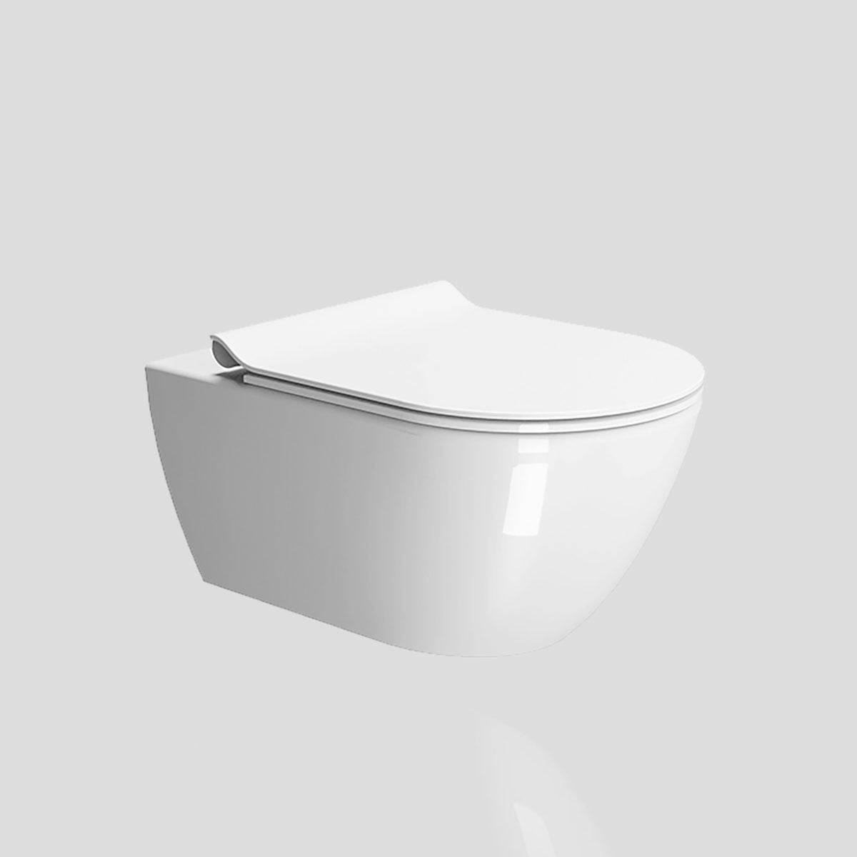 Astra Walker Pura Wall Mounted Swirlflush Toilet Pan with Slim Soft-Close Seat A94.67.99