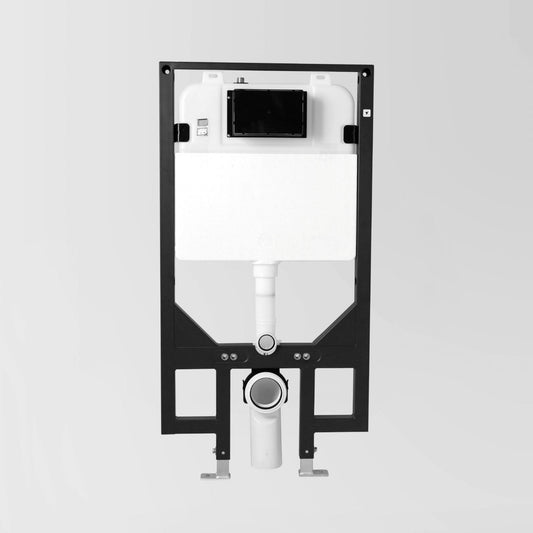Astra Walker In-Wall Cistern with Frame to suit wall hung Toilet Pan, suitable for front press Flush Plate Installation A99.40