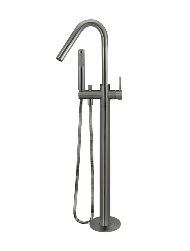 Meir Round Freestanding Bath Spout And Hand Shower