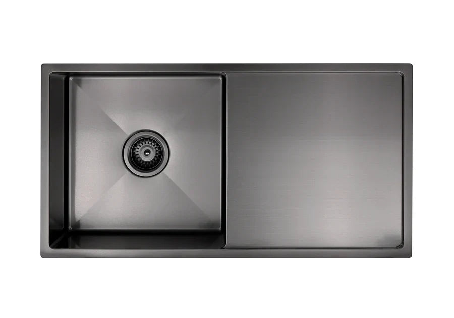 Meir Lavello Kitchen Sink - Single Bowl & Drainboard 840 X 440