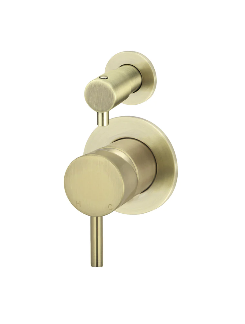 Meir Round Diverter Mixer (inc. in-wall body)