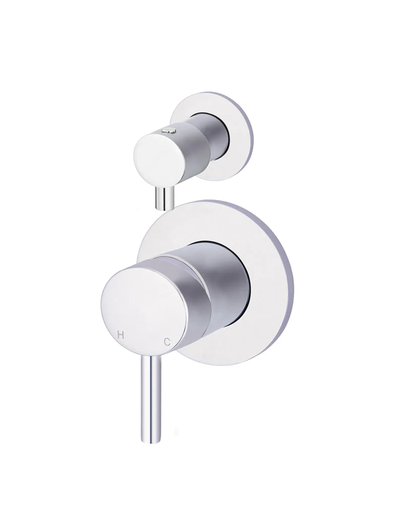 Meir Round Diverter Mixer (inc. in-wall body)