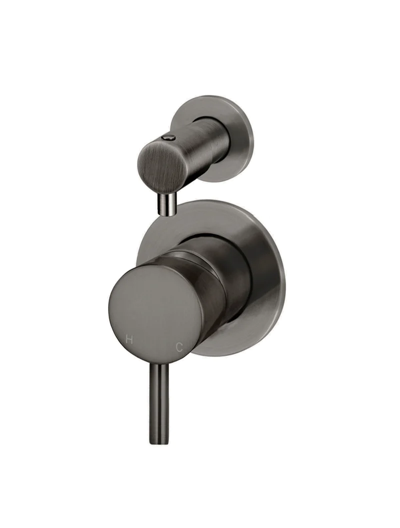 Meir Round Diverter Mixer (inc. in-wall body)
