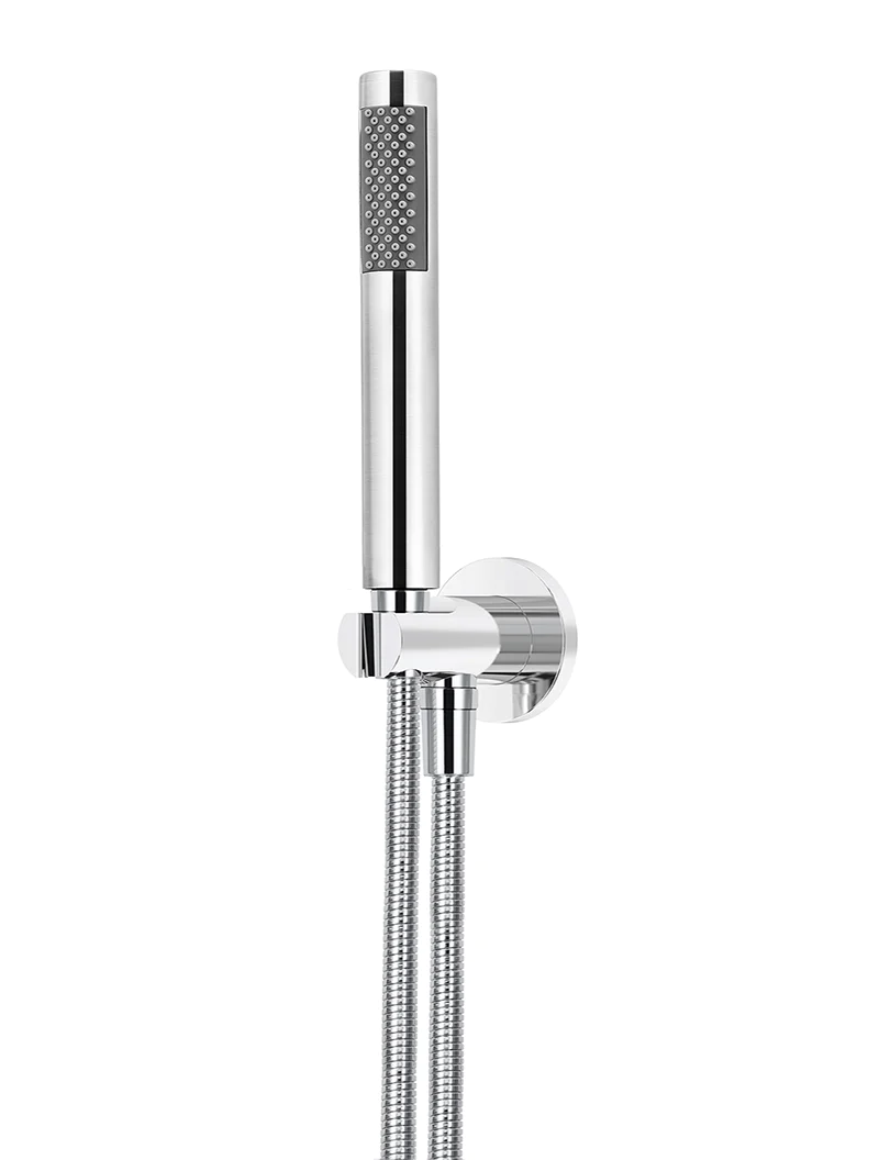 Meir Round Hand Shower On Fixed Bracket