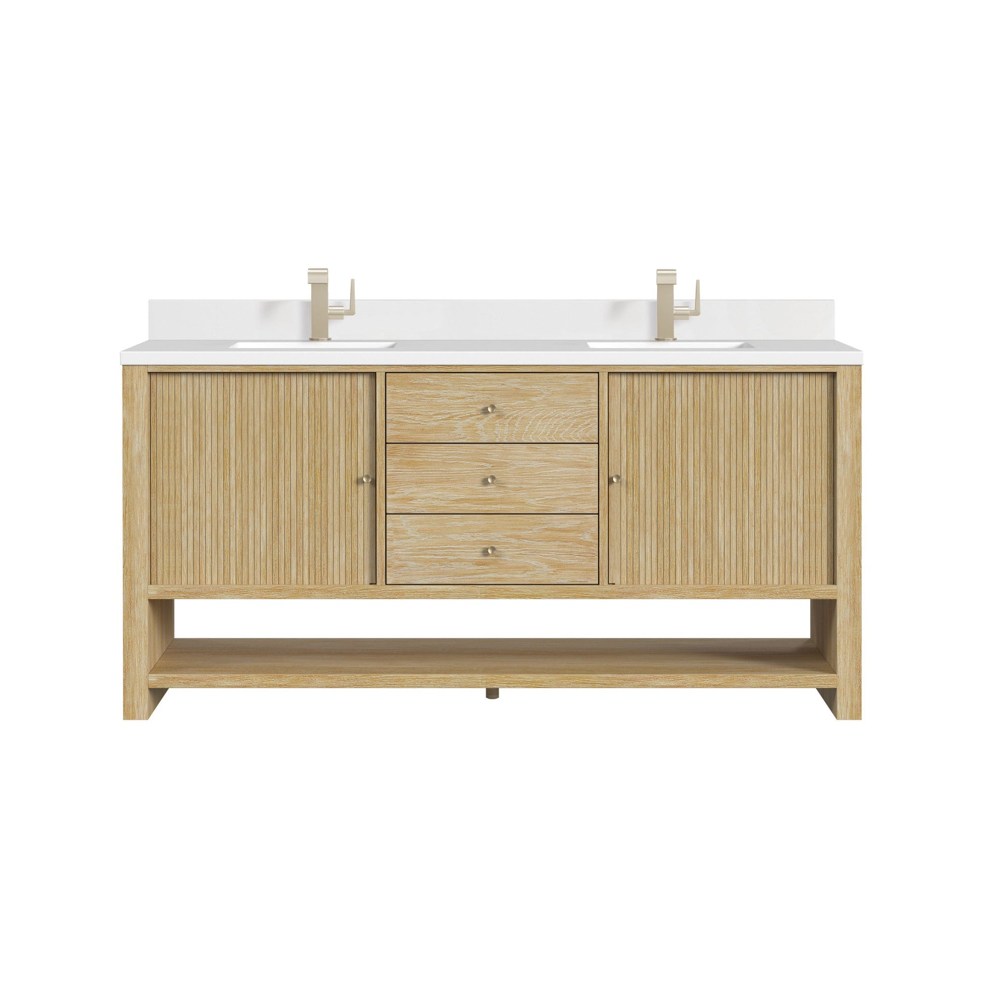 James Martin 72" Marigot Double Vanity - Luxe Bathroom Vanities