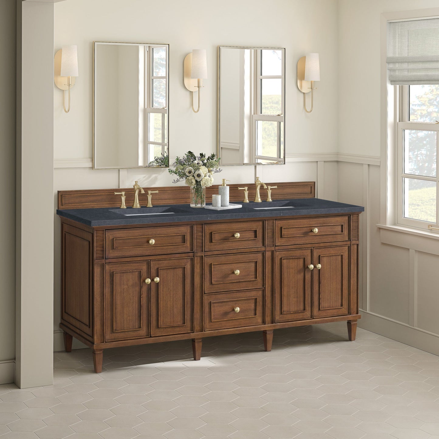 James Martin 72" Lorelai Double Vanity