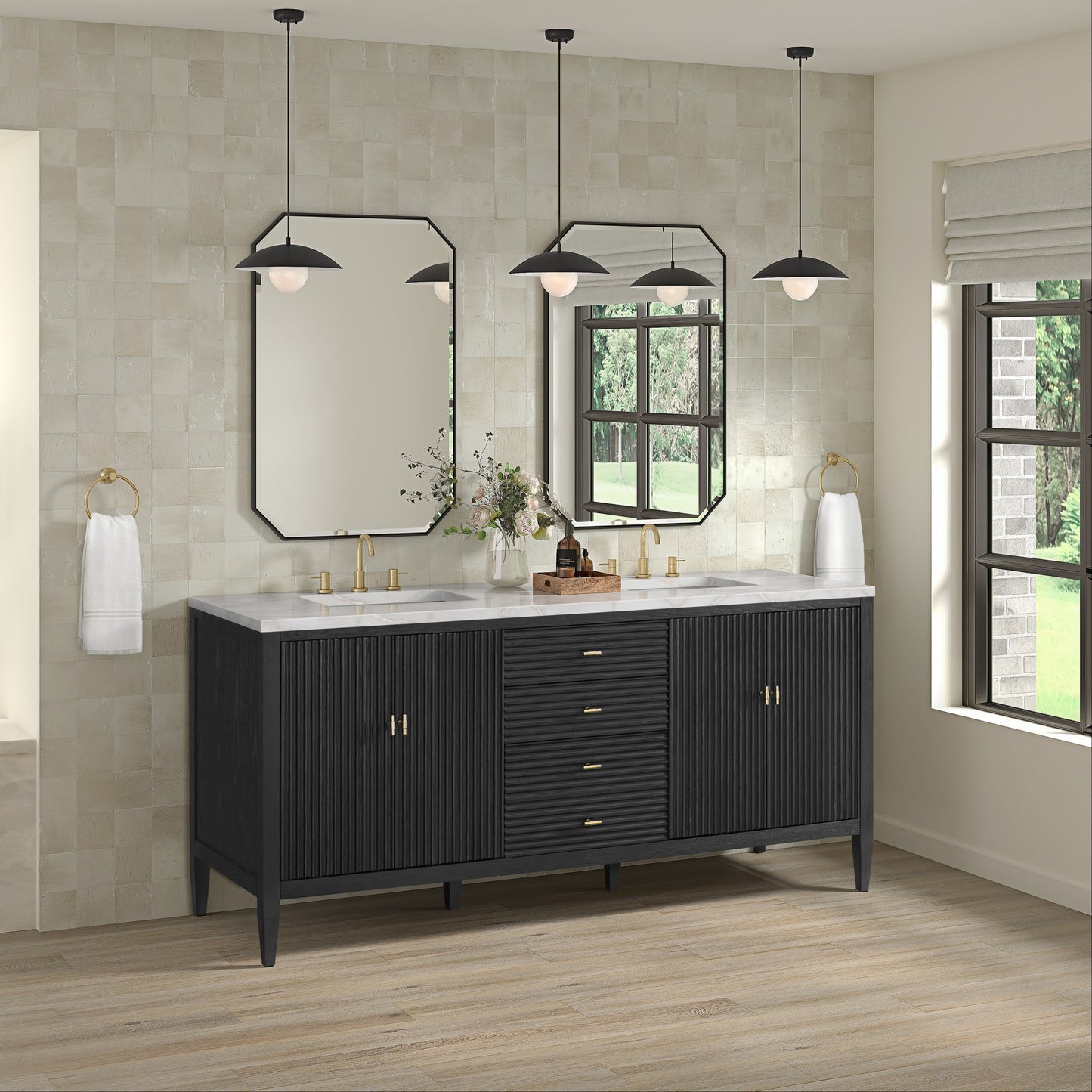 James Martin 72" Myrrin Double Vanity