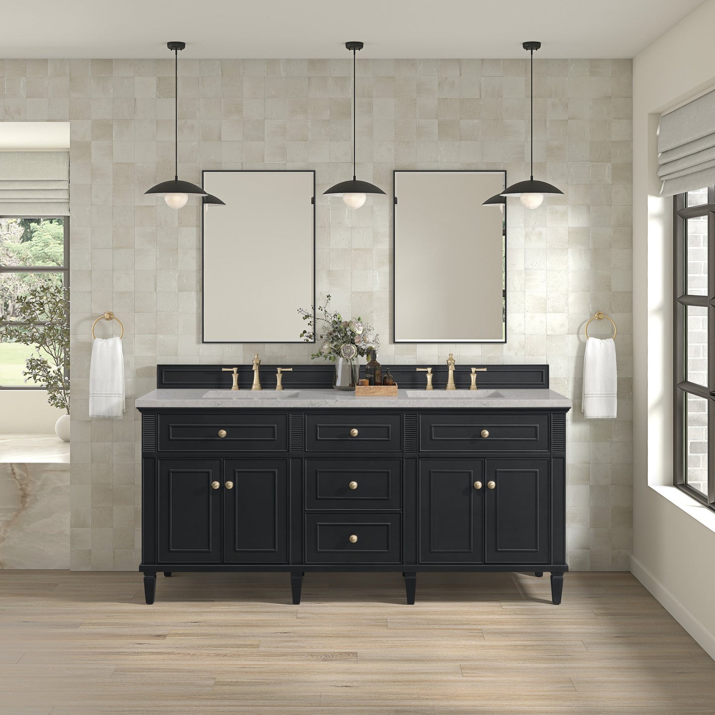 James Martin 72" Lorelai Double Vanity