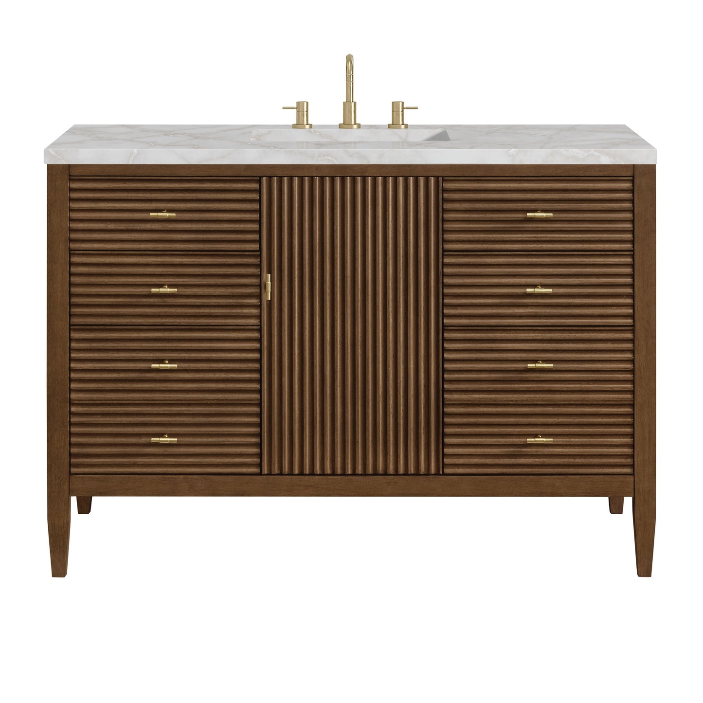 James Martin 48" Myrrin Vanity, W/ 3CM Top