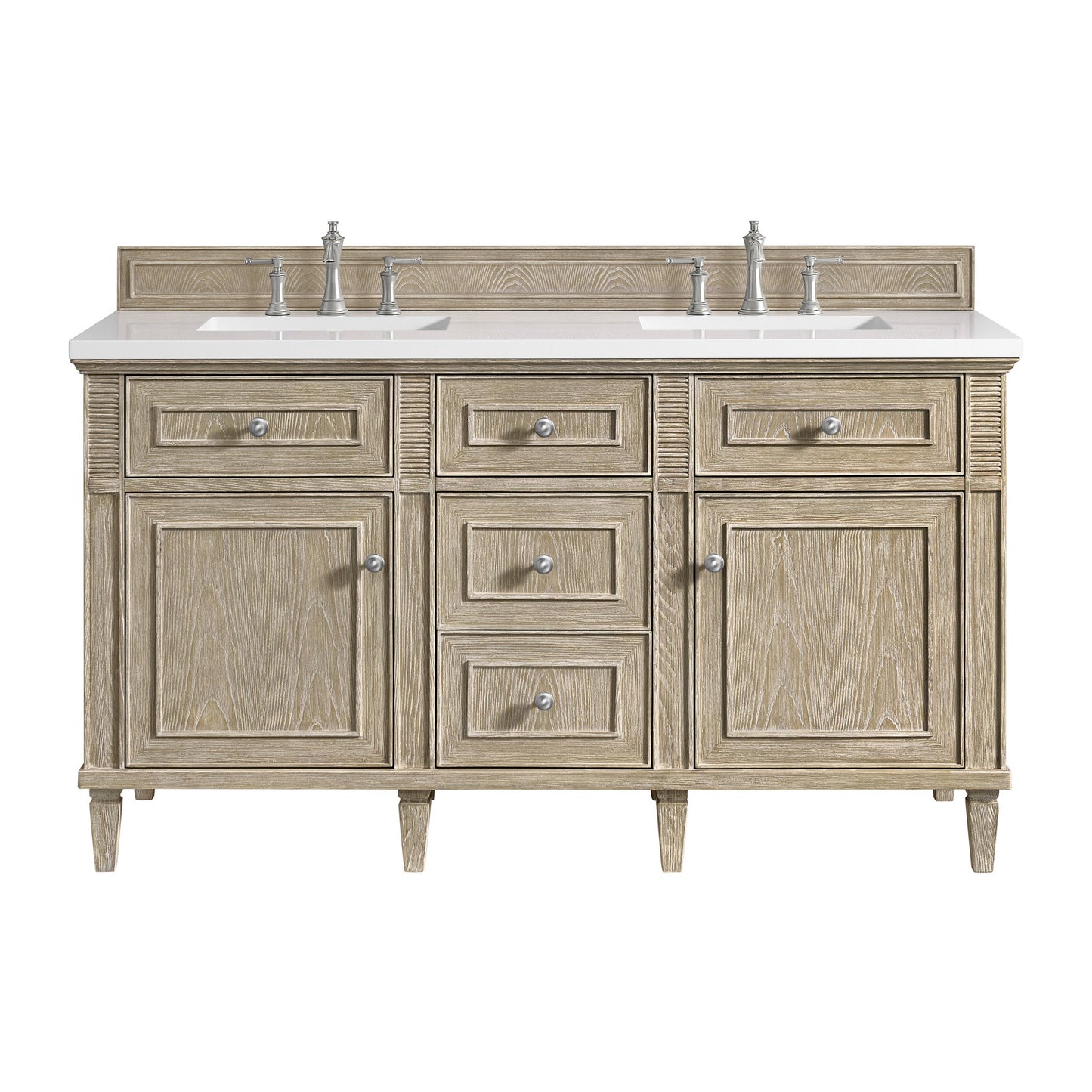 James Martin 60" Lorelai Double Vanity - Luxe Bathroom Vanities
