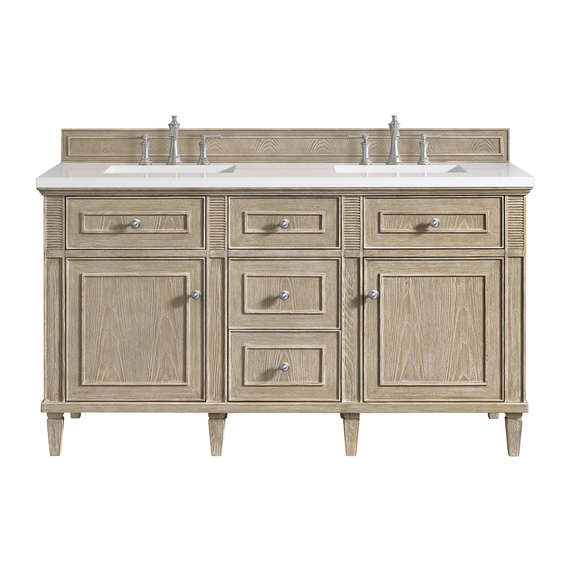 James Martin 60" Lorelai Double Vanity - Luxe Bathroom Vanities
