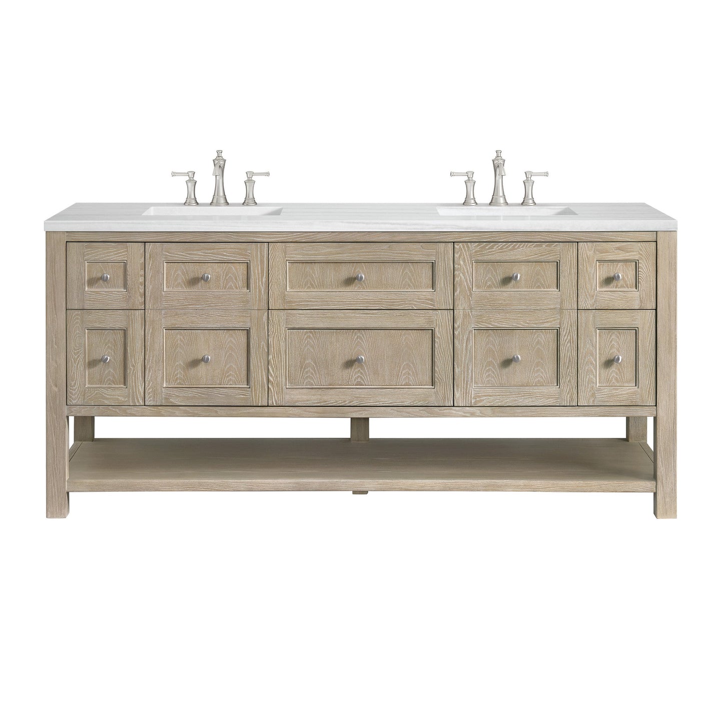 James Martin 72" Breckenridge Double Vanity - Luxe Bathroom Vanities