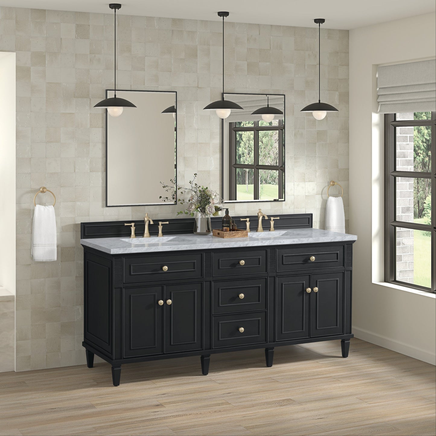 James Martin 72" Lorelai Double Vanity