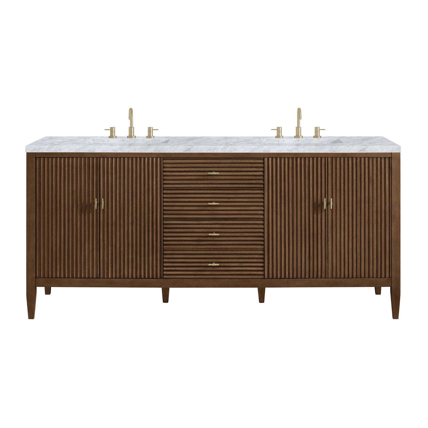James Martin 72" Myrrin Double Vanity - Luxe Bathroom Vanities