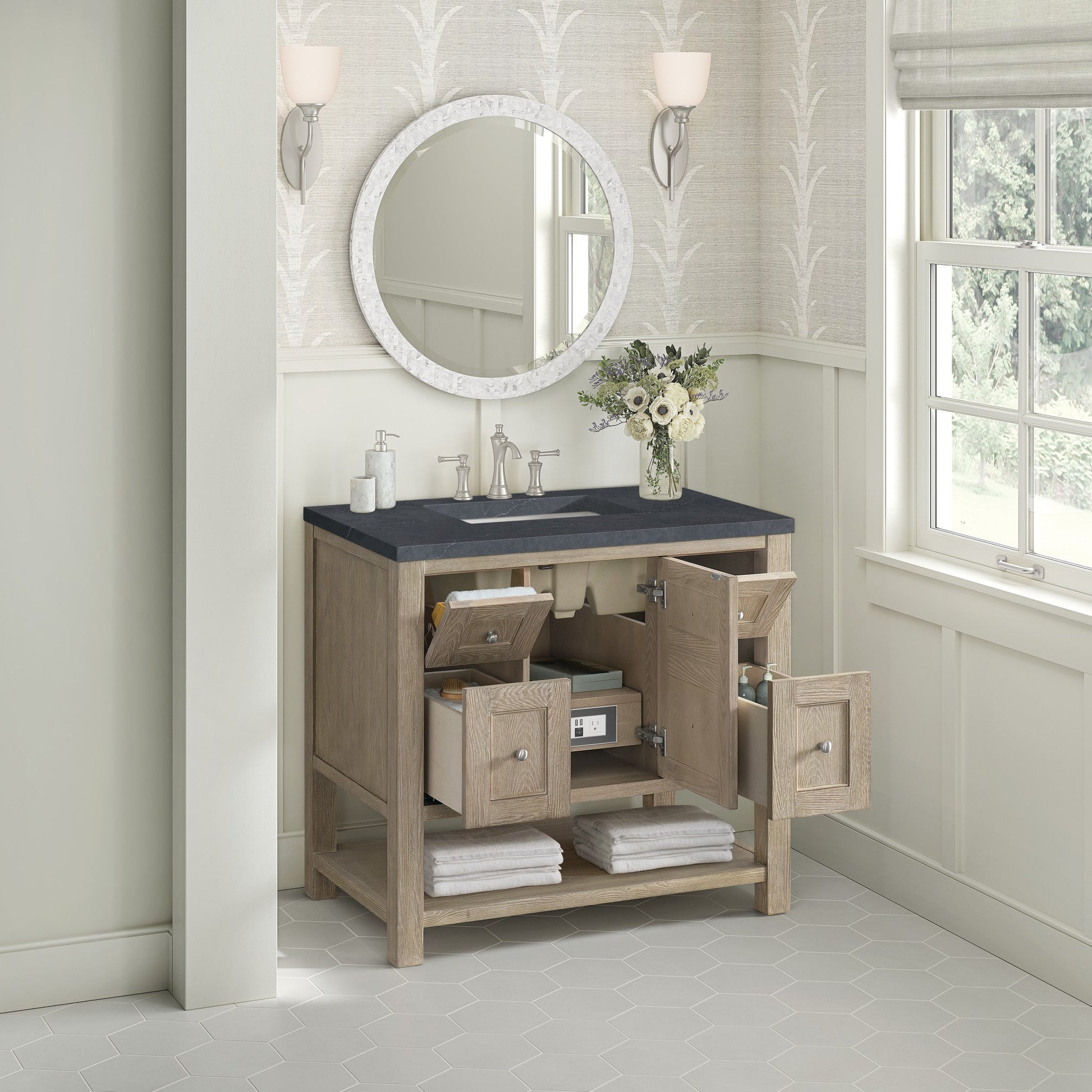 James Martin 36" Breckenridge Single Vanity - Luxe Bathroom Vanities