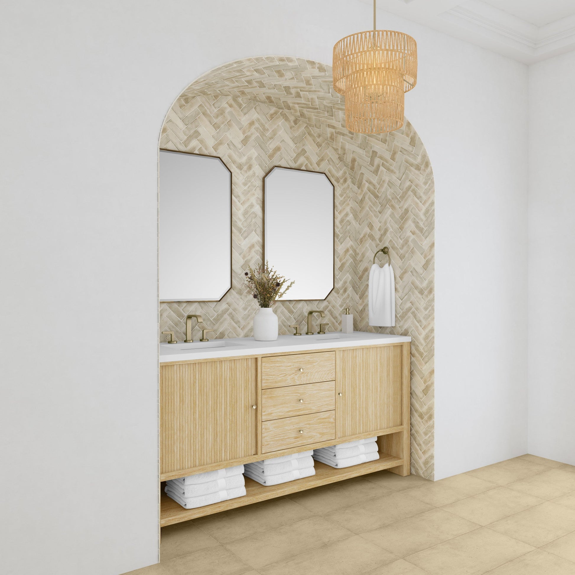 James Martin 72" Marigot Double Vanity - Luxe Bathroom Vanities