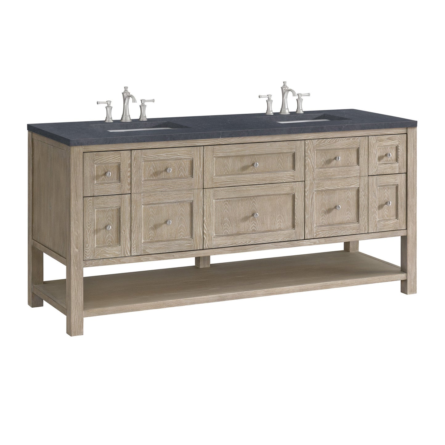 James Martin 72" Breckenridge Double Vanity - Luxe Bathroom Vanities
