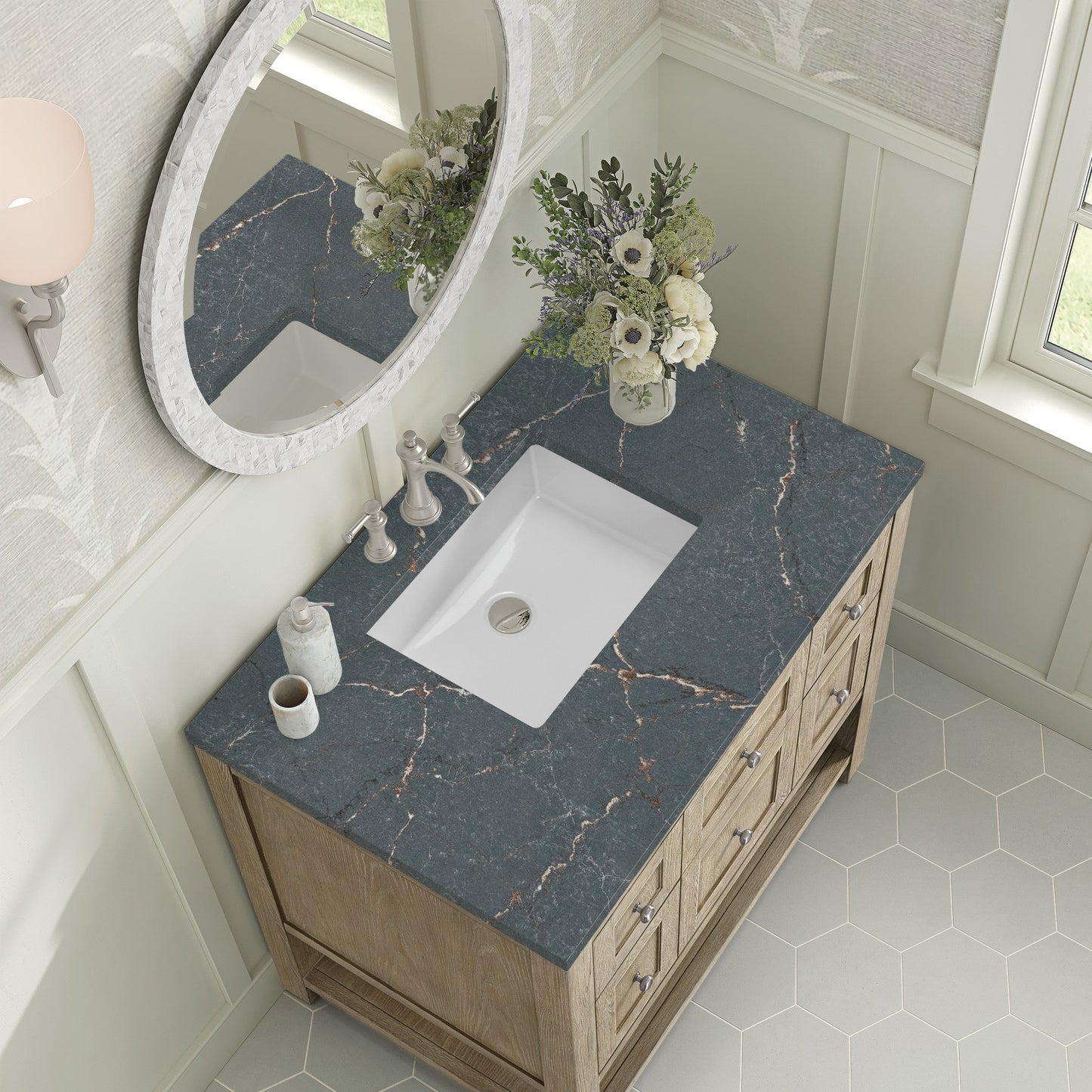 James Martin 36" Breckenridge Single Vanity - Luxe Bathroom Vanities