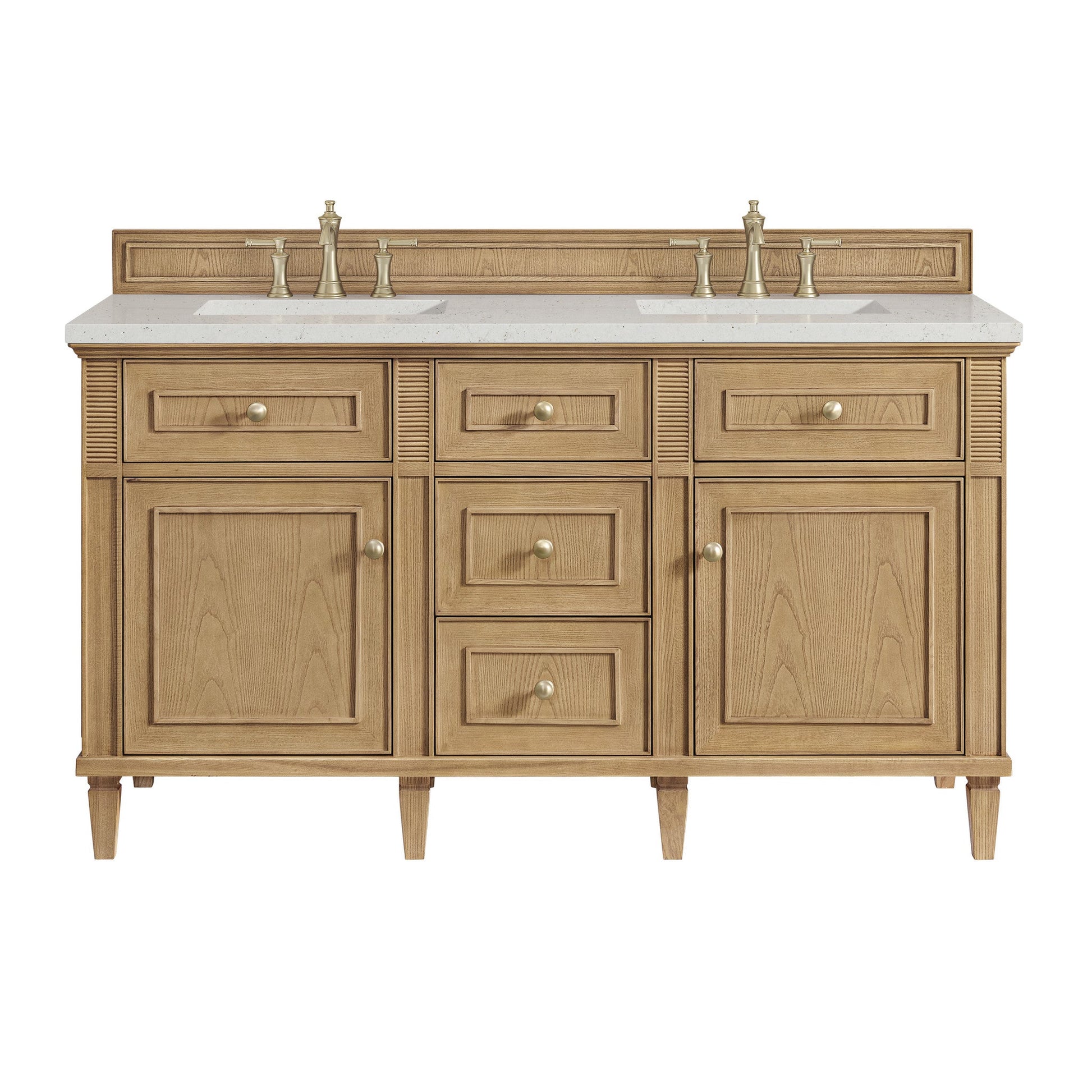 James Martin 60" Lorelai Double Vanity - Luxe Bathroom Vanities