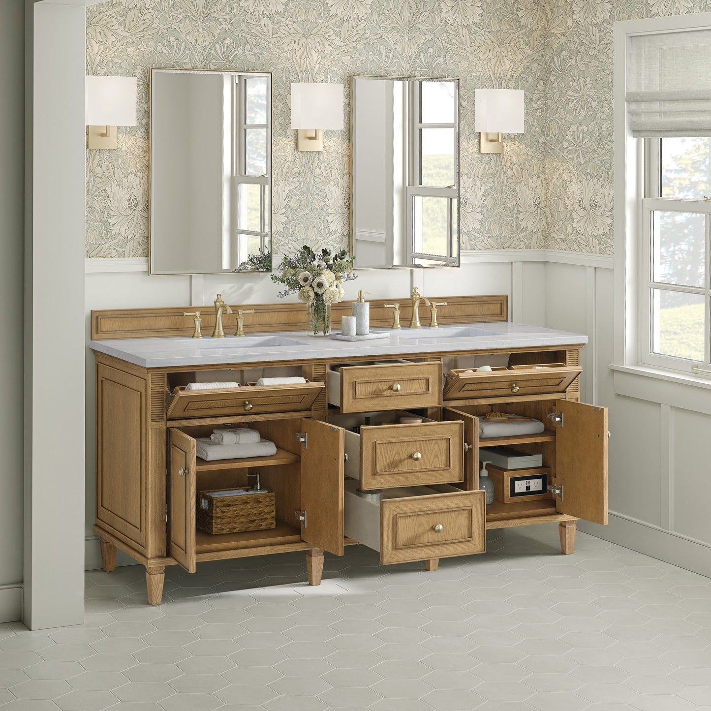 James Martin 72" Lorelai Double Vanity
