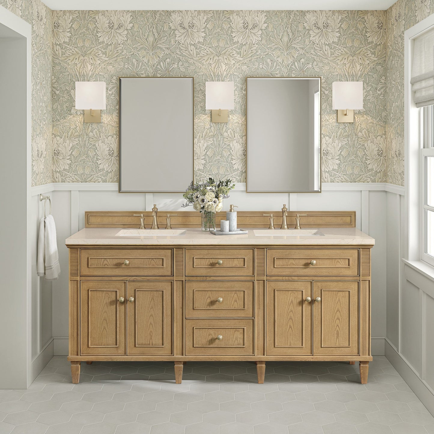 James Martin 72" Lorelai Double Vanity