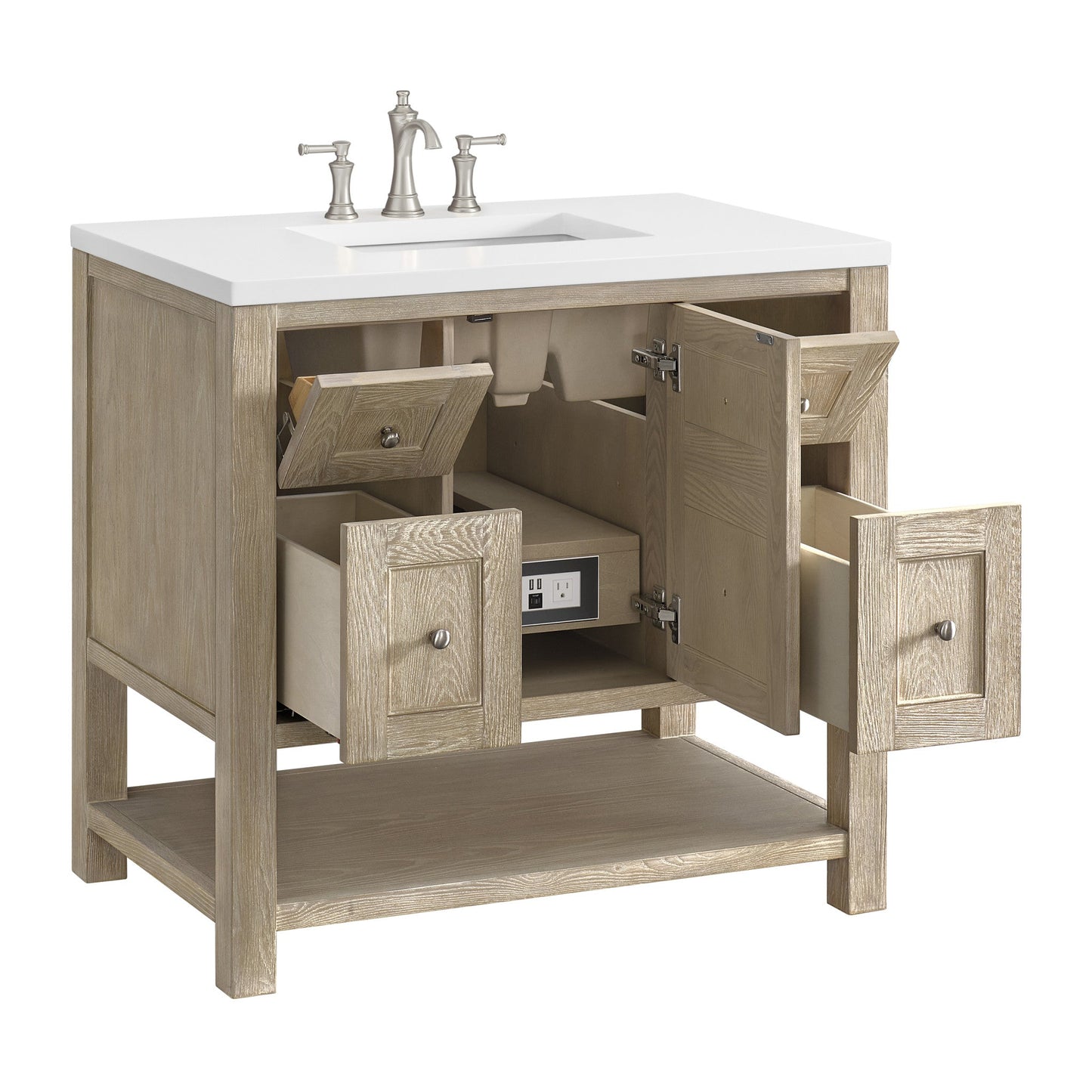 James Martin 36" Breckenridge Single Vanity - Luxe Bathroom Vanities