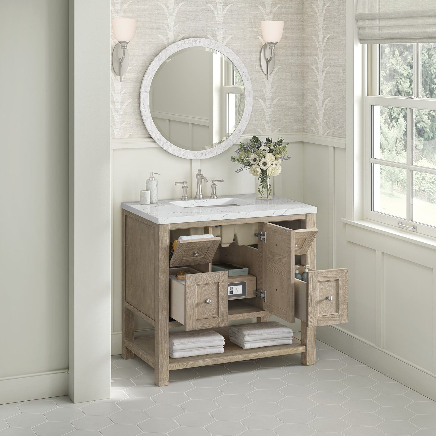 James Martin 36" Breckenridge Single Vanity - Luxe Bathroom Vanities