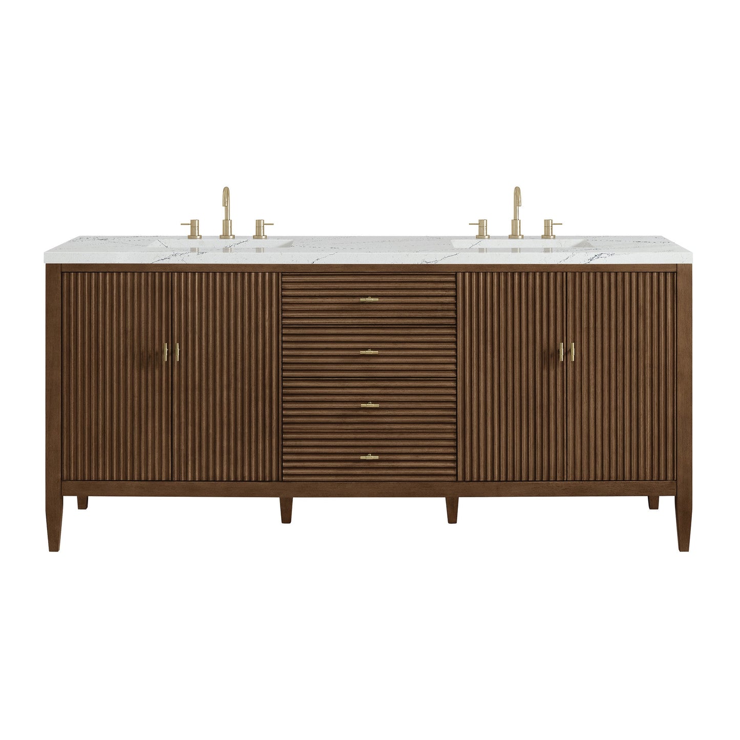 James Martin 72" Myrrin Double Vanity - Luxe Bathroom Vanities