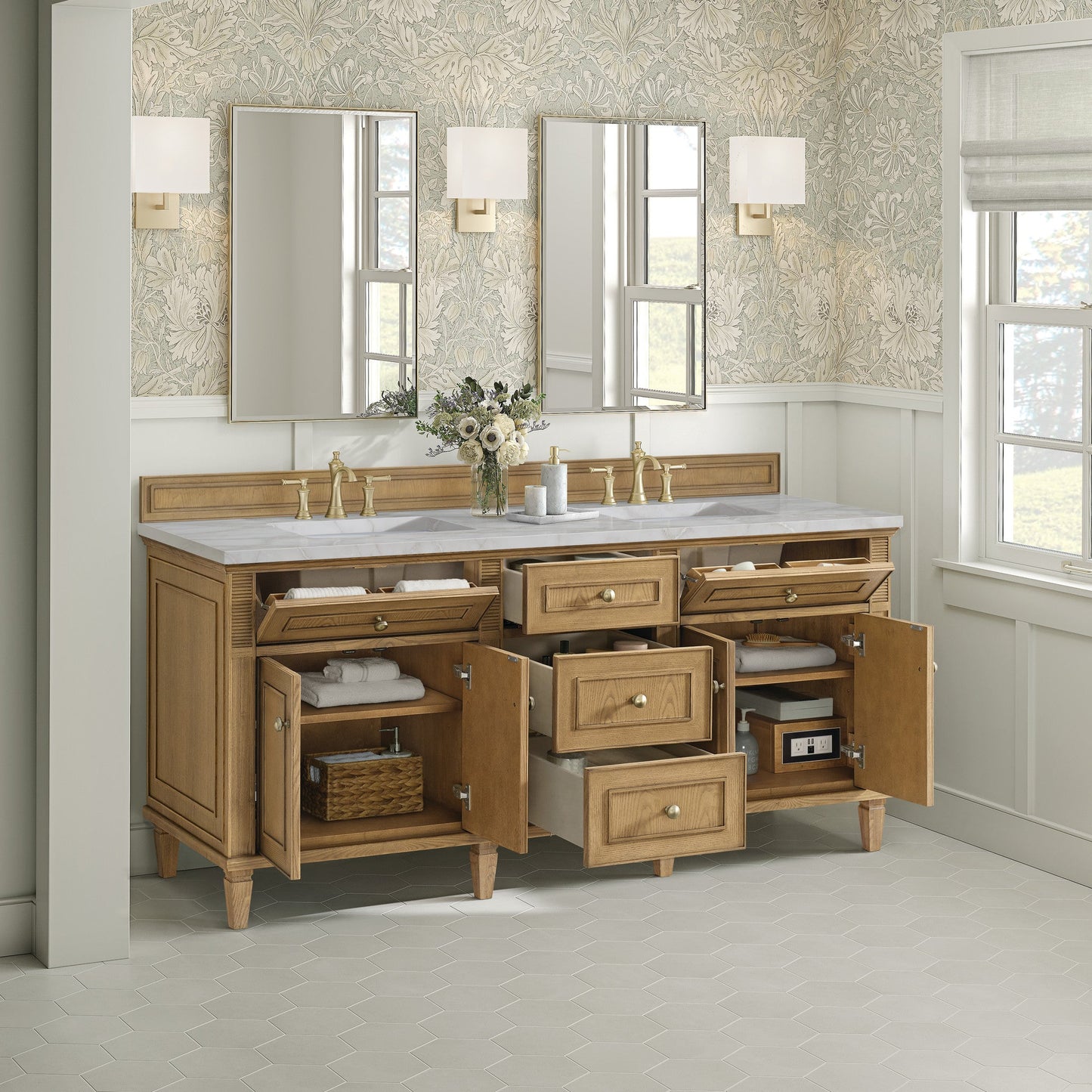 James Martin 72" Lorelai Double Vanity