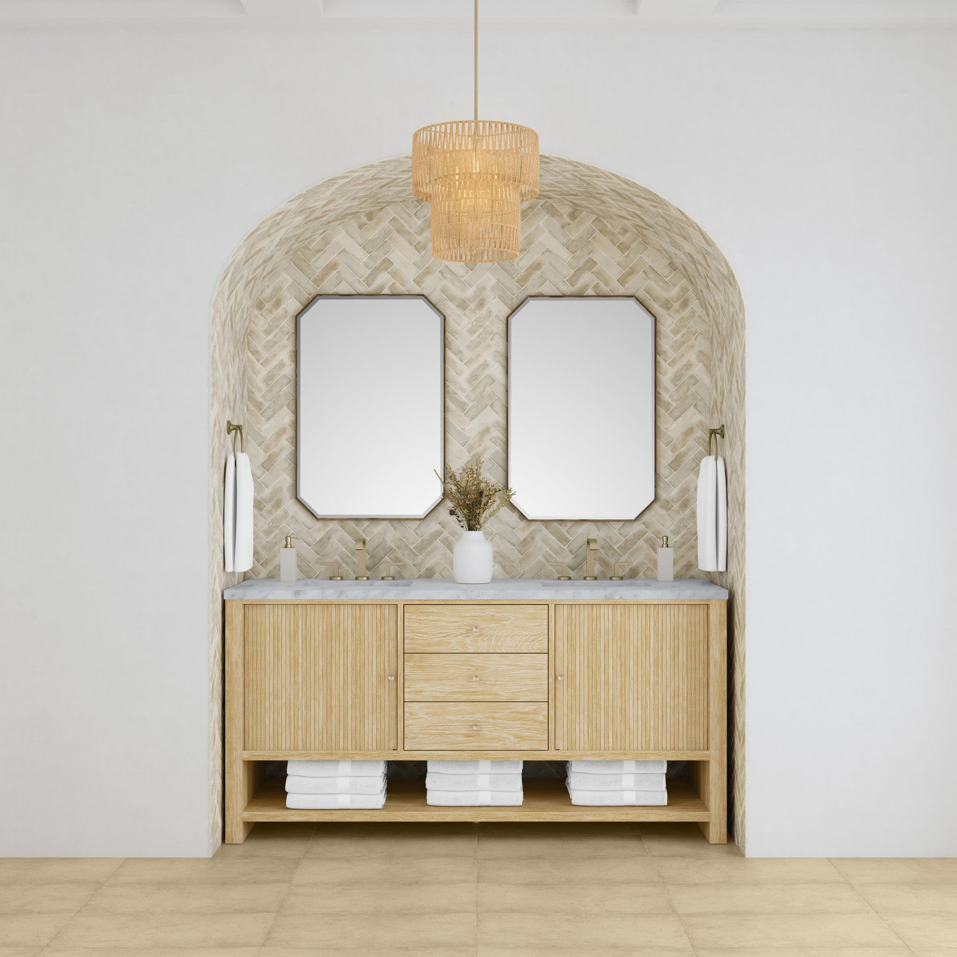 James Martin 72" Marigot Double Vanity - Luxe Bathroom Vanities