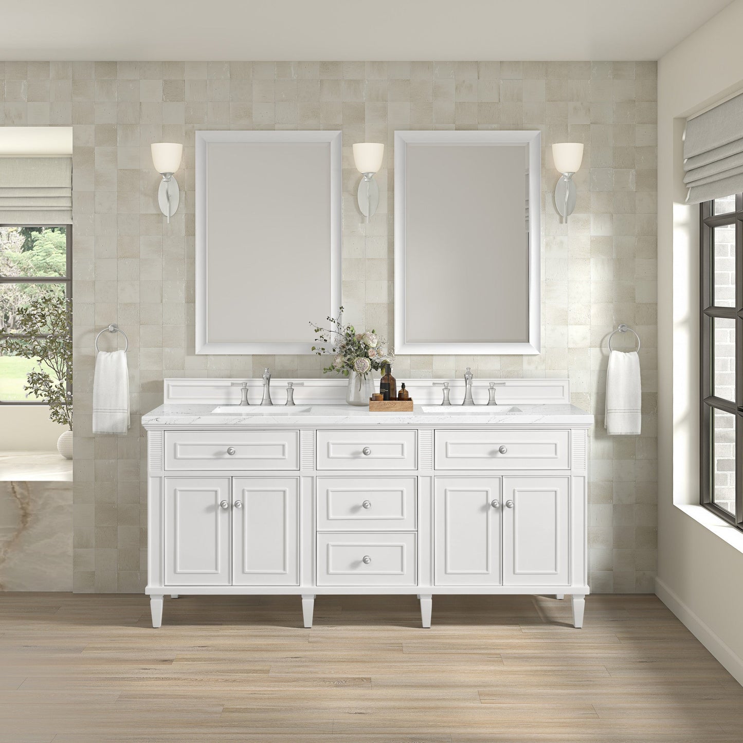 James Martin 72" Lorelai Double Vanity