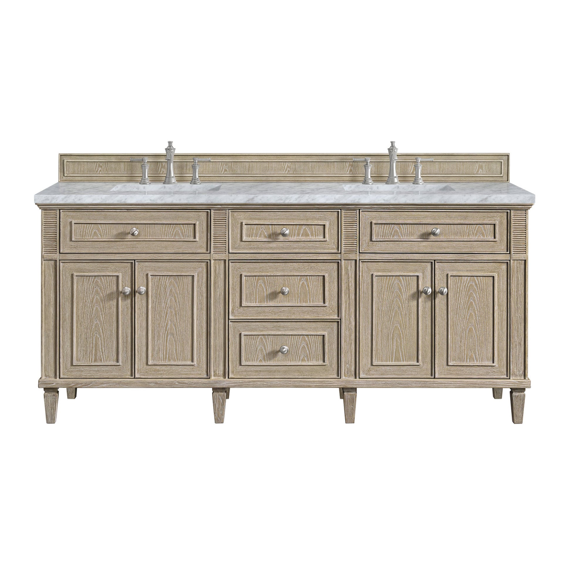 James Martin 72" Lorelai Double Vanity - Luxe Bathroom Vanities