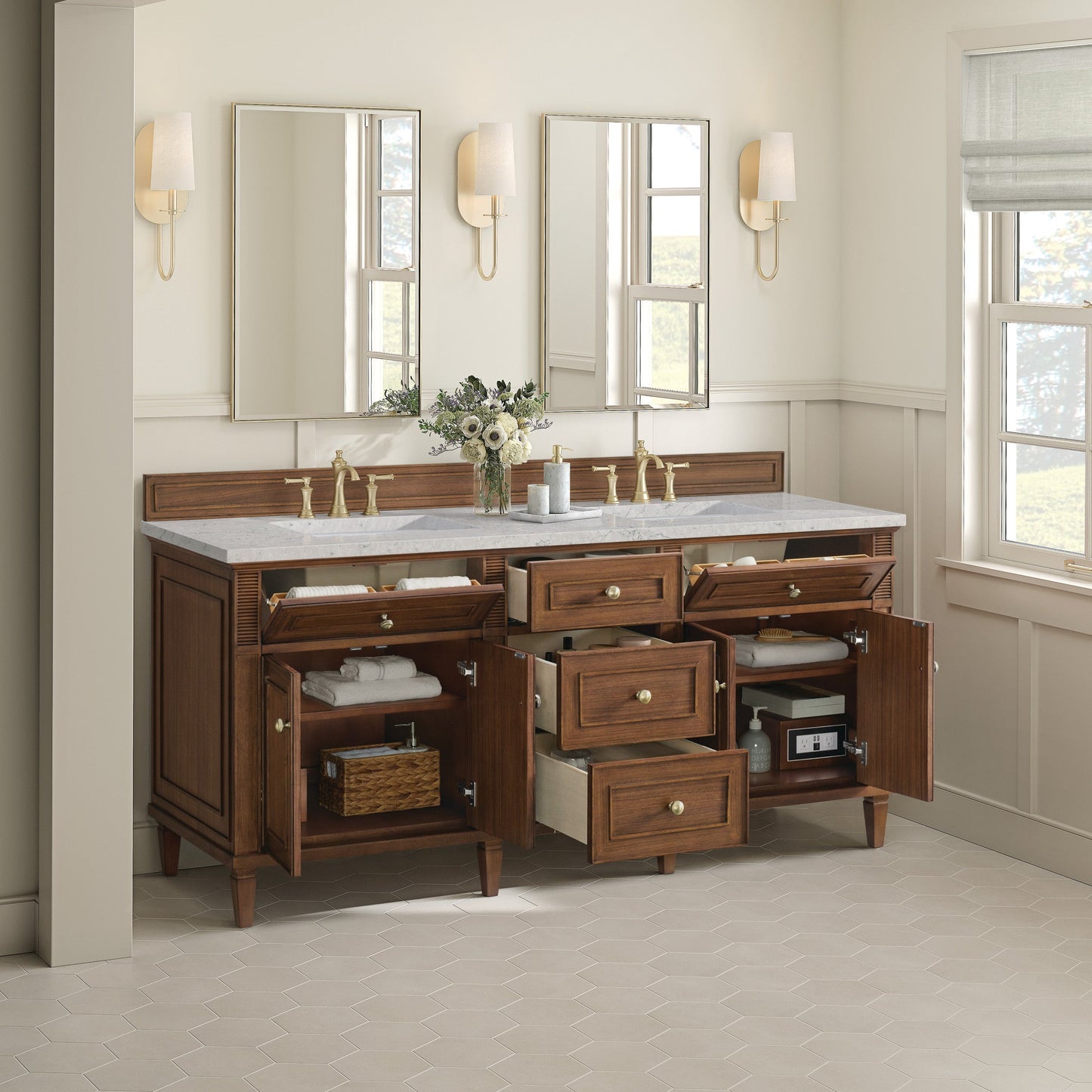 James Martin 72" Lorelai Double Vanity